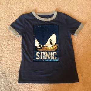 Sonic the Hedgehog Flip Sequins Shirt